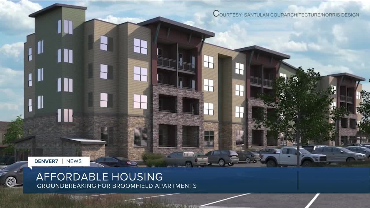 Affordable housing groundbreaking in Broomfield