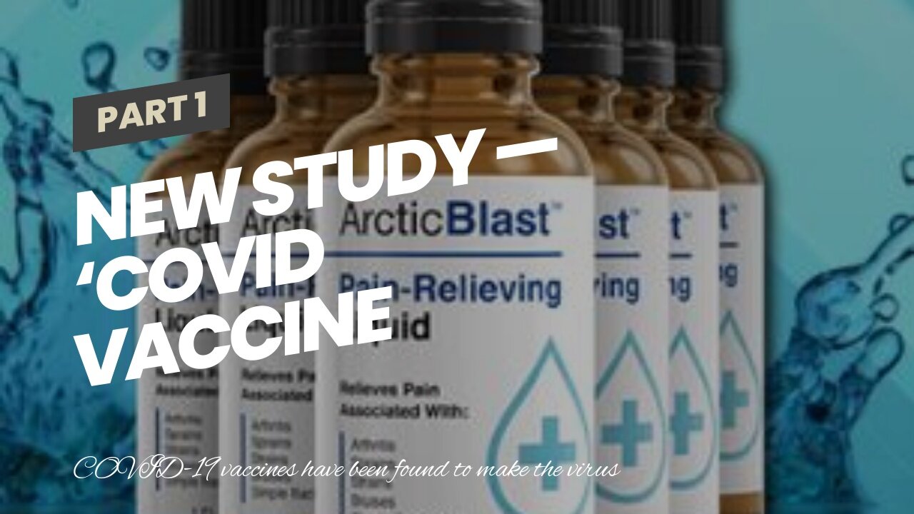 New Study — ‘Covid Vaccine encourages growth of cancer’…