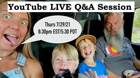 Live Q&A Session from Spokane, WA // WHY NO VIDEOS LATELY?!