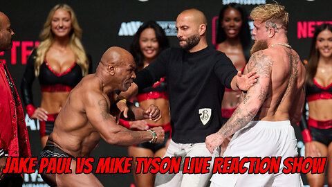 JAKE PAUL VS MIKE TYSON LIVE REACTION