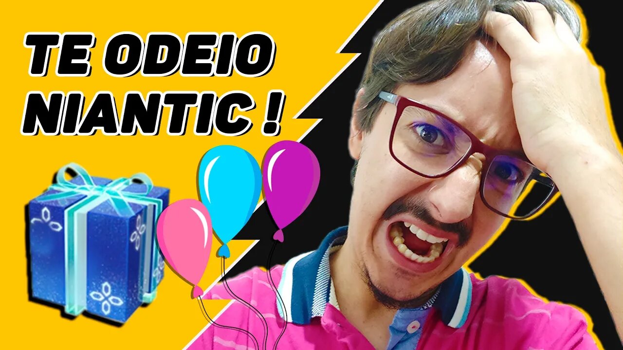 NÃO AGUENTO MAIS! NIANTIC É UMA M3RD4 DE EMPRESA! Pokémon GO!