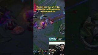 ult invisível do Ez #shorts #clips #leagueoflegends