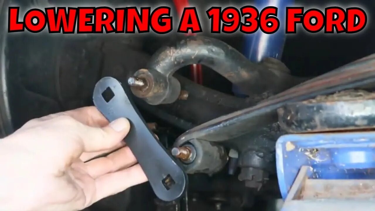 LOWERING A 1936 FORD 5 WINDOW 2 INCHES