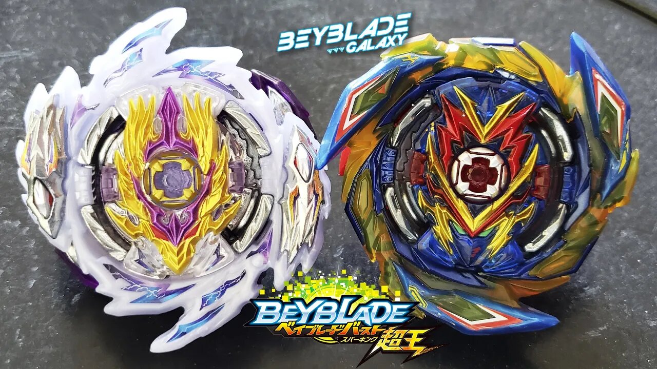 RAGE LONGINUS .Ds' 3A vs BRAVE VALKYRIE .Ev' 2A - Beyblade Burst ベイブレードバースト