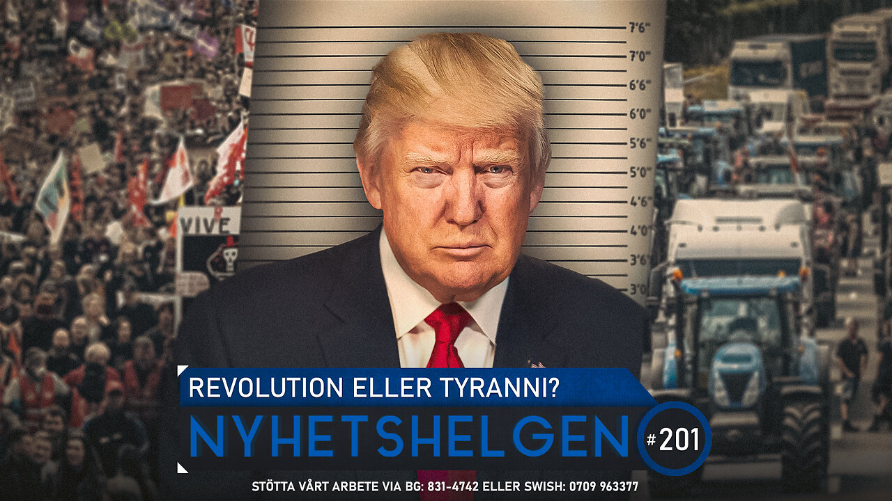 Nyhetshelgen 201 - Revolution eller tyranni?, finska valet, upprättelse