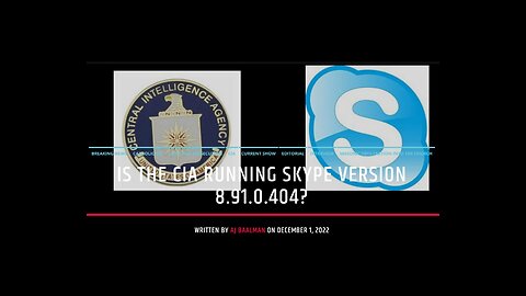 What Version Of Skype Does The CIA Use?