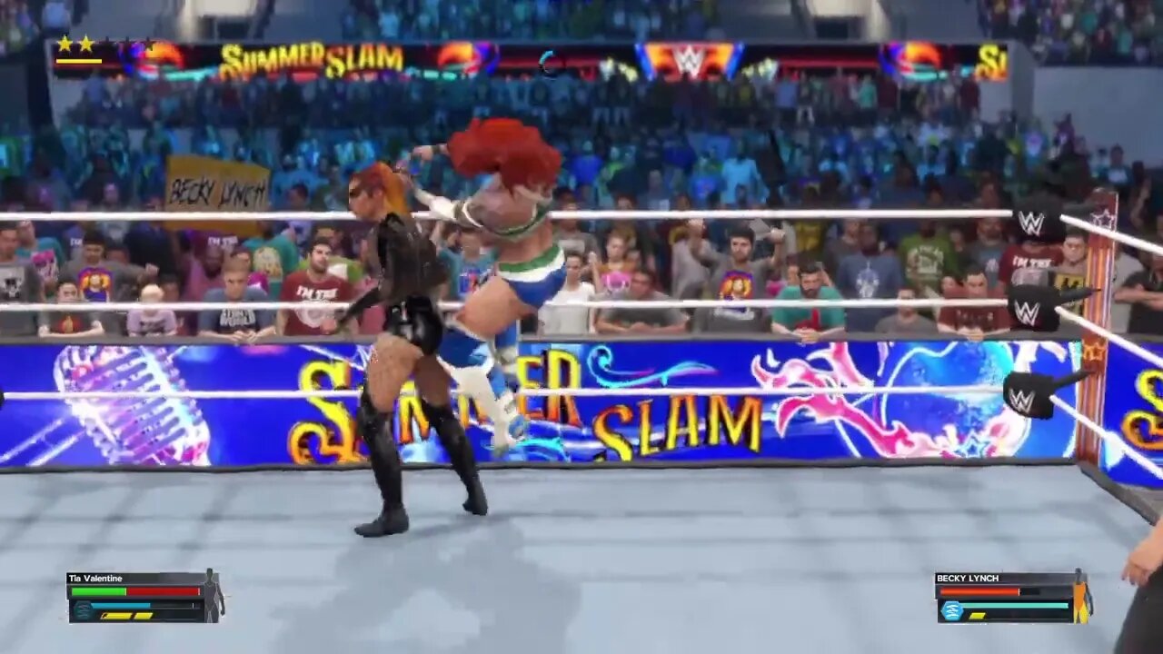 WWE 2K23: Tia Valentine Vs. Becky Lynch (Legend Difficulty)