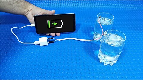 How to make free energy (to charge the phone) | Simple Tips.