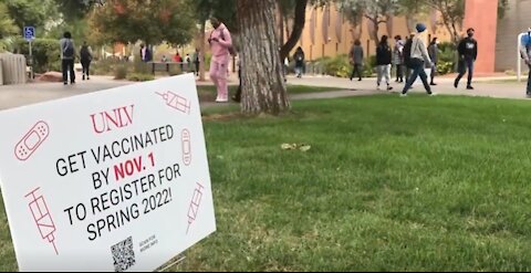 UNLV students required to submit proof of vaccination by Monday