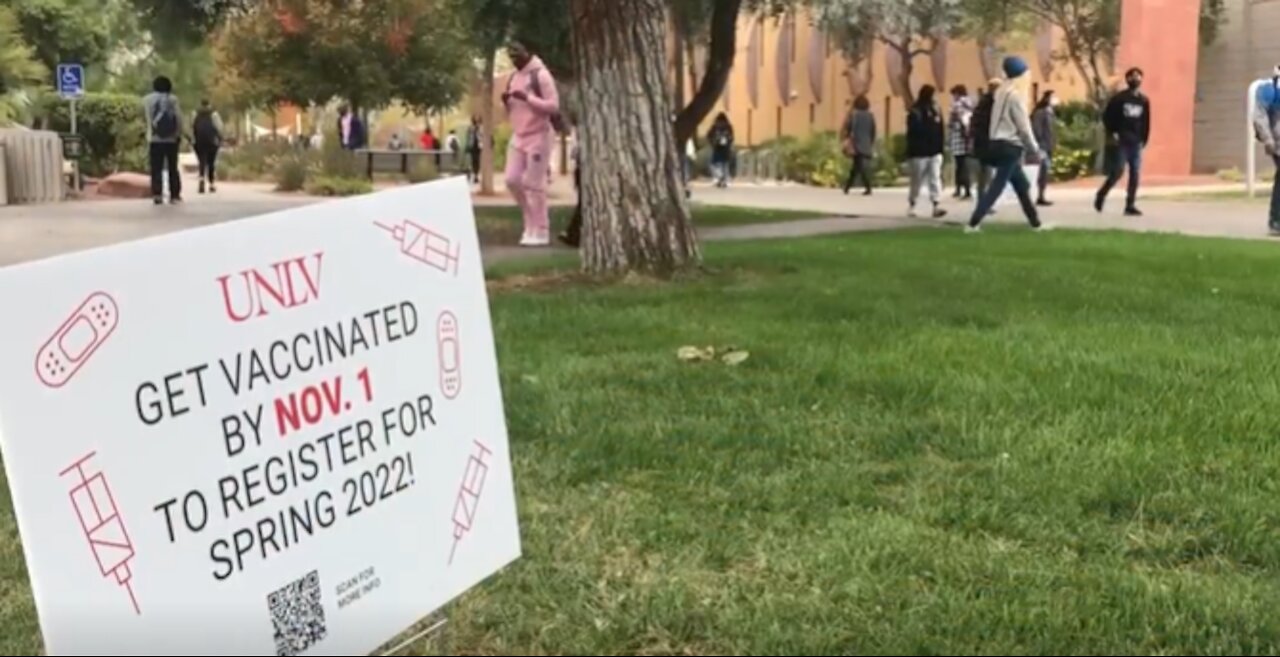 UNLV students required to submit proof of vaccination by Monday