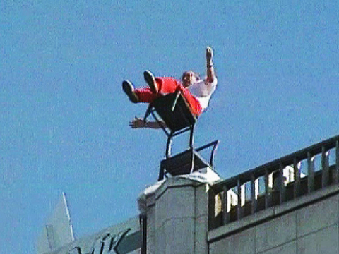 Insane Chair Balancing Stunt