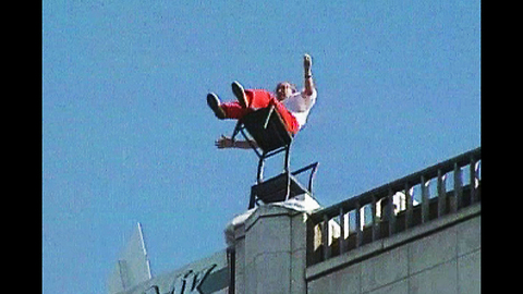 Insane Chair Balancing Stunt 
