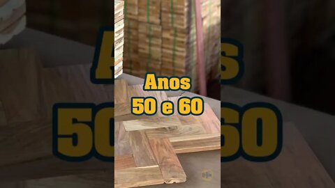 Vocês lembram do Piso de taco #shorts #historia #curiosidades #pisodetaco #construção #moveisantigos