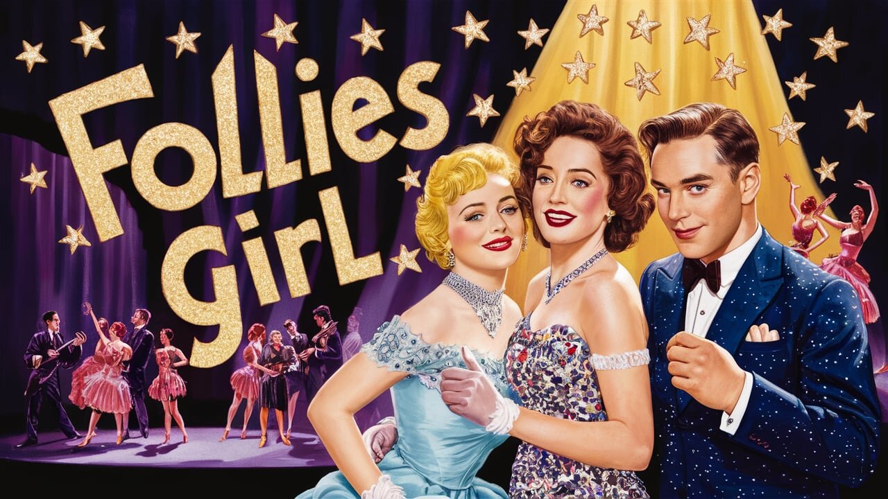 FOLLIES GIRL (1943) Wendy Barrie, Doris Nolan and Gordon Olive| Comedy |B&W | Old Hollywood