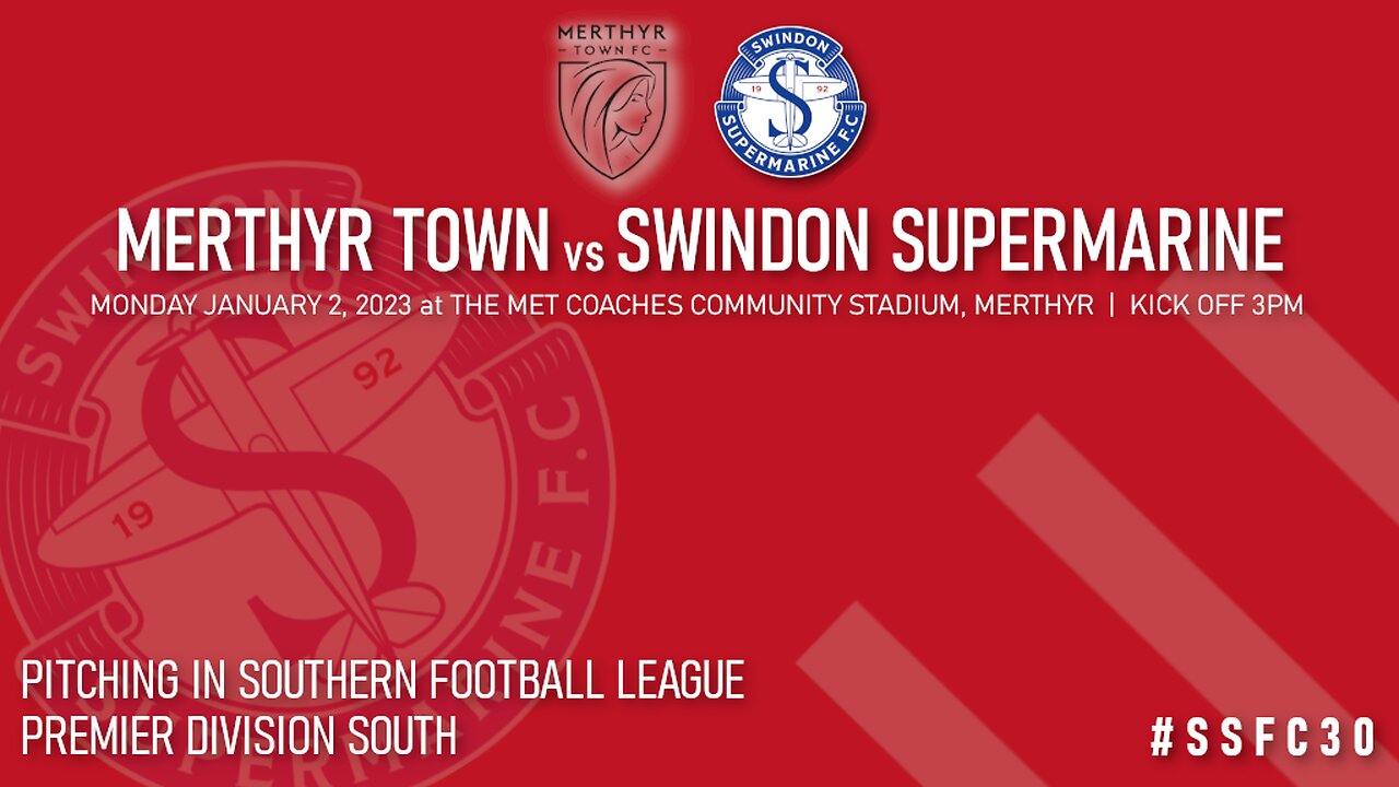 SLPS | Merthyr Town 2 Swindon Supermarine 1