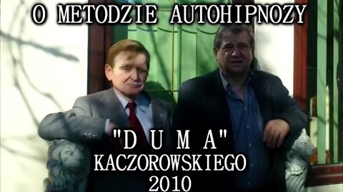 TERAPIA AUTOHIPNOZY W PRACY Z UMYSŁEM PODŚWIADOMYM I ŚWIADOMOŚCIĄ - METODA ''DUMA'' 2010 © TV IMAGO