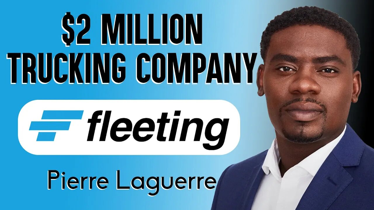 Record-Setting Crowdfund, Tech Platform for Truck Drivers Pierre Laguerre CEO of Fleeting