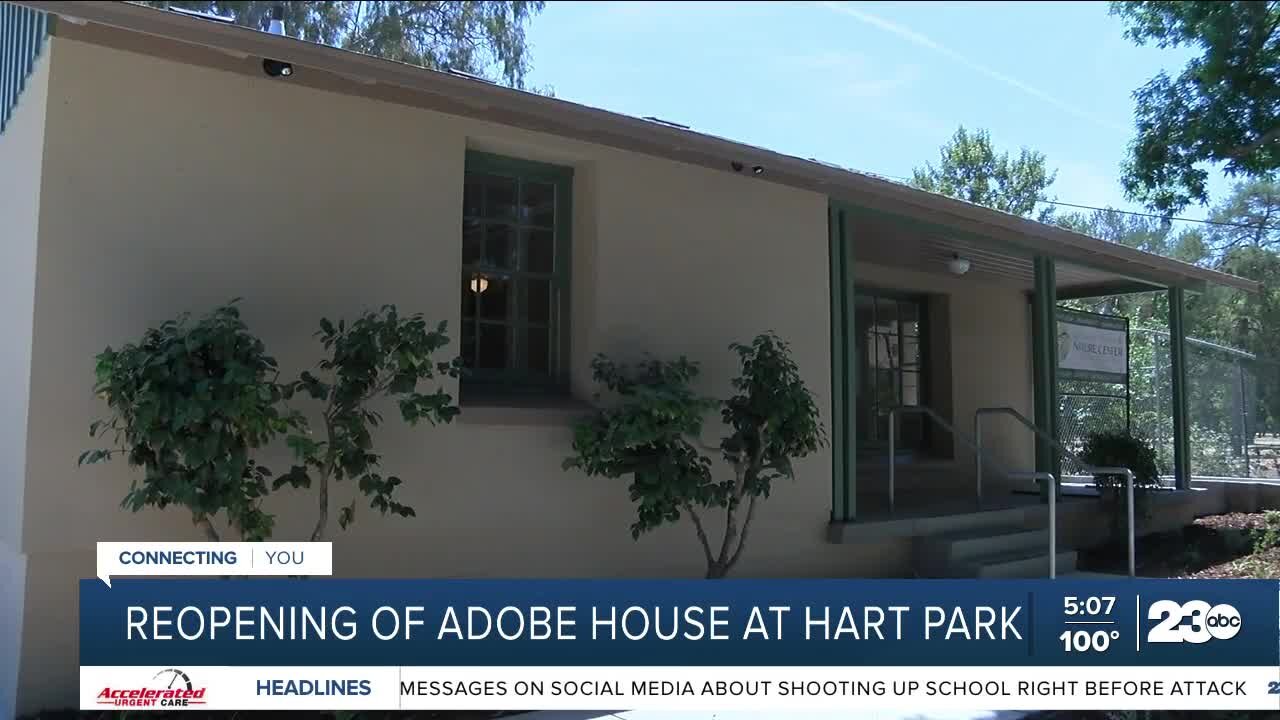 Reopening of the adobe house at Hart Park