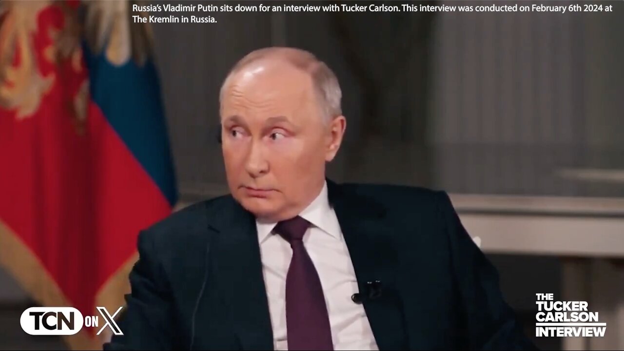 Tucker Carlson Vladimir Putin Interview | "BRICS countries accounted for only 16% of the world economy in 1992, but now their share is greater than the G7. This is due to the trend of global development and world economy. This is inevitable." -