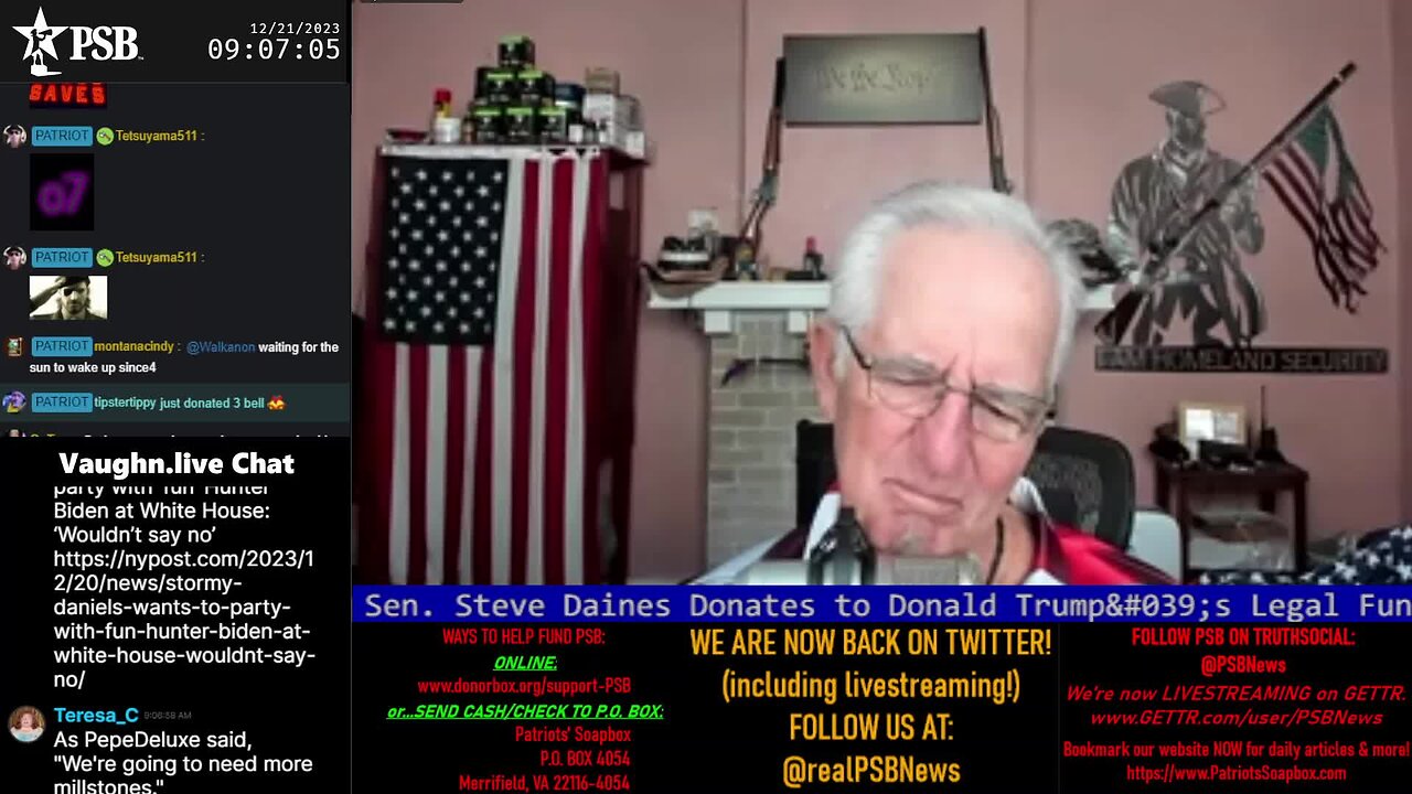 2023-12-21 09:00 EST - Straight Shootin': with Thumper