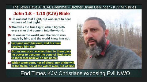 The Jews Have A REAL Dilemma! - Brother Bryan Denlinger - KJV Ministries