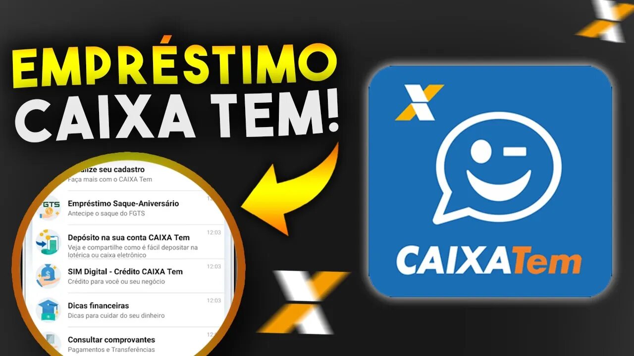 Como SOLICITAR EMPRÉSTIMO no CAIXA TEM (NEGATIVADO - PASSO A PASSO)