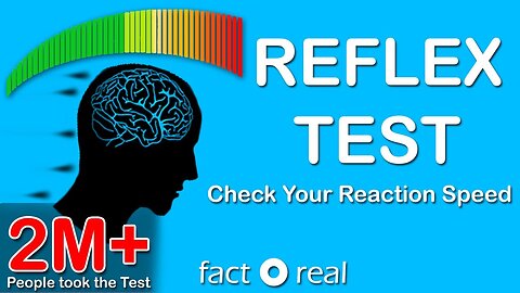 Reflex Test - Check your Reaction Speed || How fast you are?