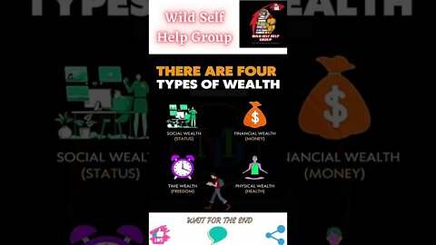 🔥There are 4 types of wealth🔥#shorts🔥#wildselfhelpgroup🔥6 August 2022🔥