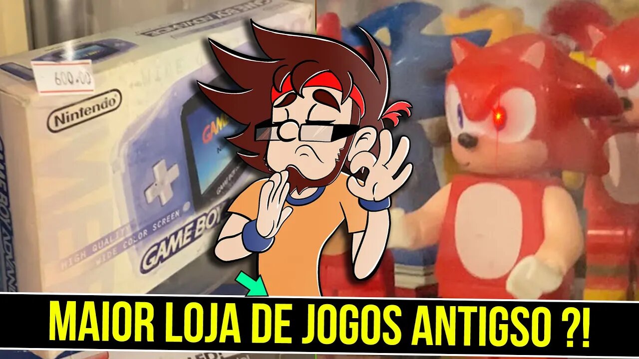 RK play encontra loja de Jogos antigos no Brasil #shorts