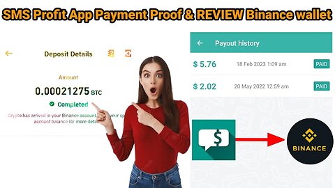 Bitcoin earning smsprofit app my withdraw complete