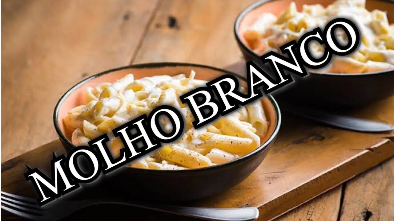 MOLHO BÉCHAMEL OU BRANCO?