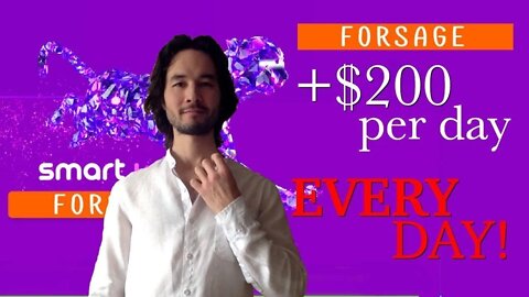 Forsage Opportunity to EARN 200 $ per day