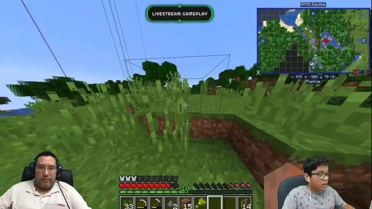 Live de MInecraft com Inscritos com #eoroper e #Pai_eoroper