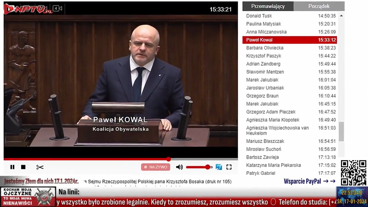 Jesteśmy Złem dla nich... - Olszański, Osadowski NPTV (17.01.2024)