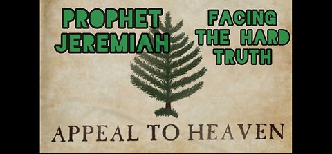 Prophet Jeremiah. Facing Truth.