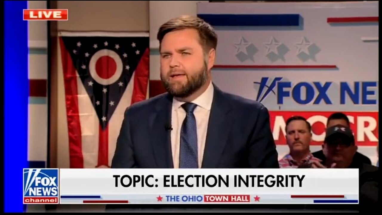 JD Vance: Supporting Voter ID Doesn't Mean You're An Election Denier