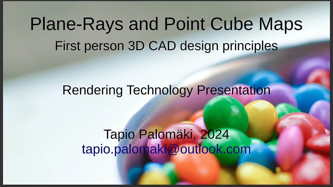 Plane-Rays and Point Cube Maps
