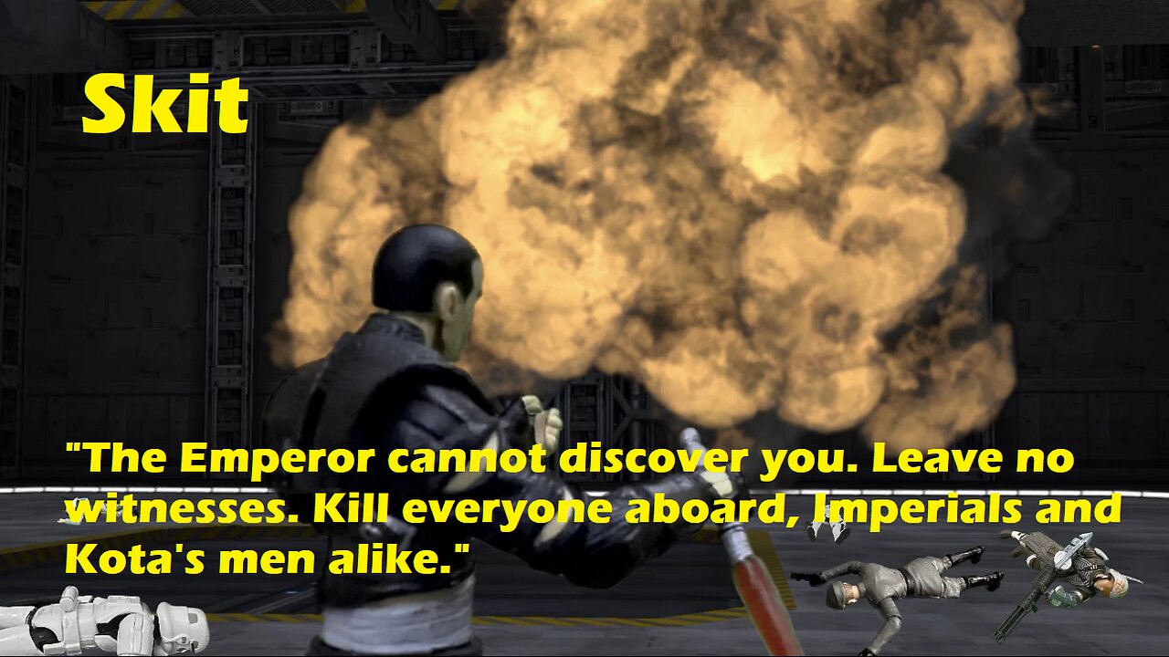Star Wars Starkiller Skit #2 - Starkiller Hunts Down Jedi General Kota
