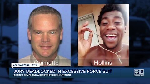 Jury deadlocked in Tempe police wrongful death case