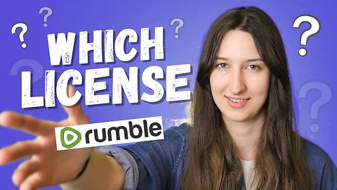 Chose right rumble licence, which Rumble license should you choose?