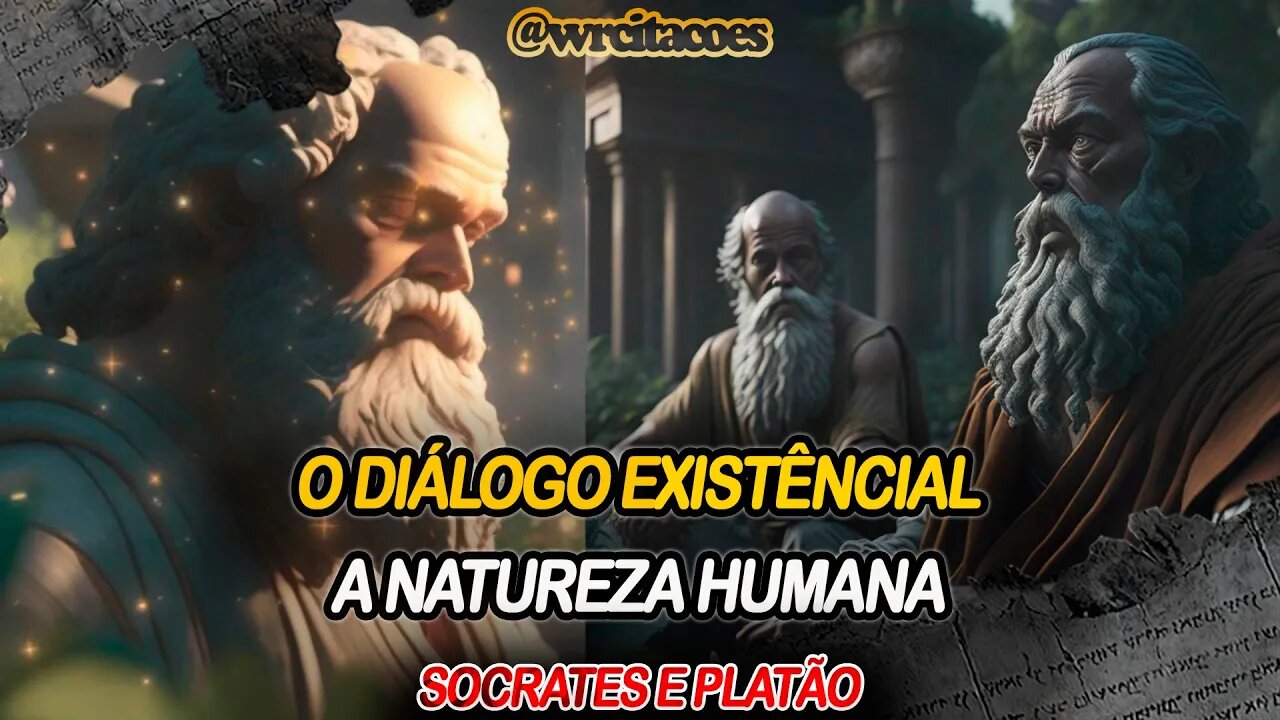 🔴 PLATÃO E SÓCRATES DISCUTEM SOBRE A NATUREZA HUMANA