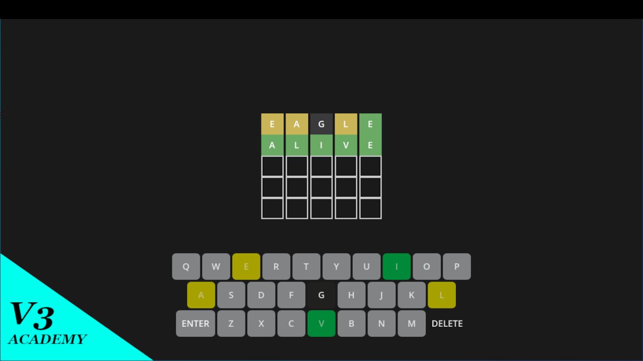 Godot 4.2 Wordle Replica (Keyboard)