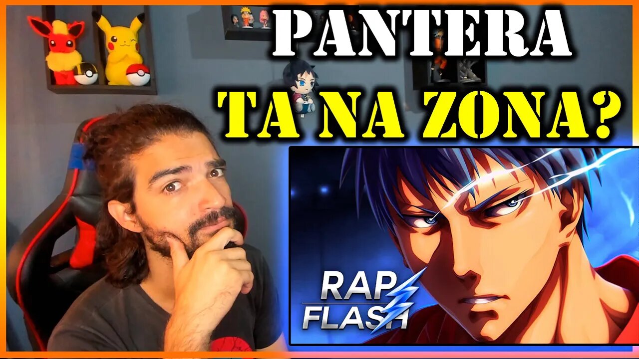 YERIK REACT - Rap do Aomine Daiki 2 (KNB) - O MELHOR DA GERAÇÃO // Flash Beats (REMAKE)