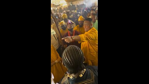 The wedding of Davido