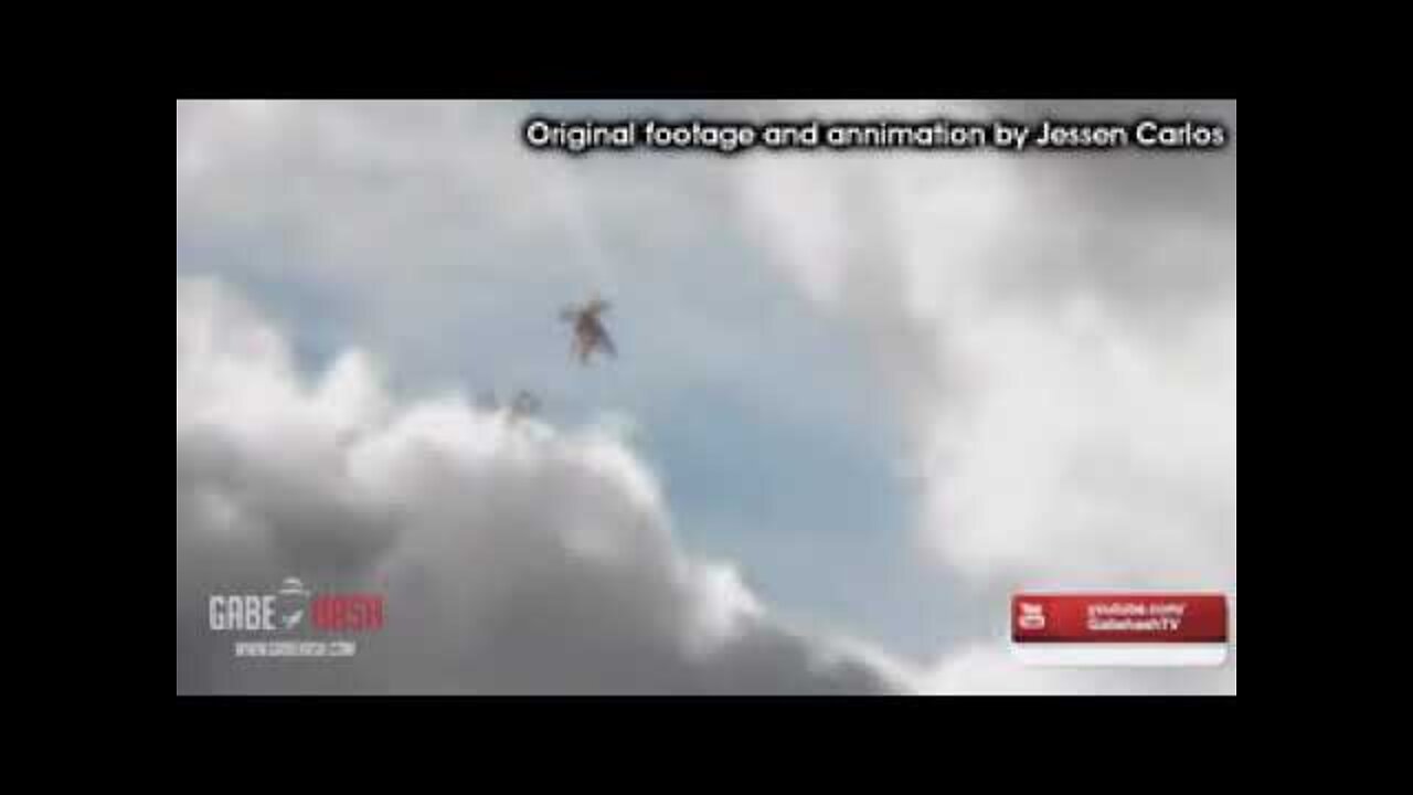 TWO ANGELS CAUGHT ON CAMERA FLYING IN BRAZIL EXPLAINED