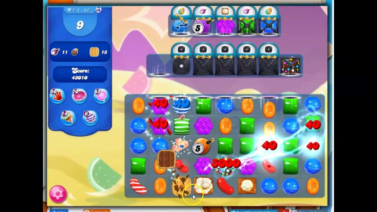 Saltnado: Level 42 Audio Talkthrough for Candy Crush Saga