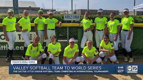 Cave Creek team heading to Little League Softball World Series