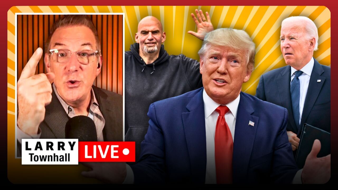 Biden & Kamala HECKLED, Trump's a FIGHTER, FETTERMAN vs Progressives | Larry Live!