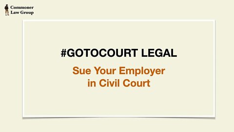 #GOTOCOURT LEGAL Introduction Brief (25 minutes)