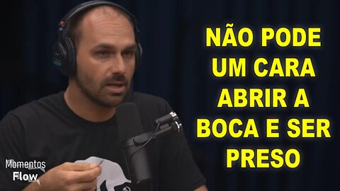 EDUARDO BOLSONARO FALA SOBRE PRISÃO DE DANIEL SILVEIRA | MOMENTOS FLOW